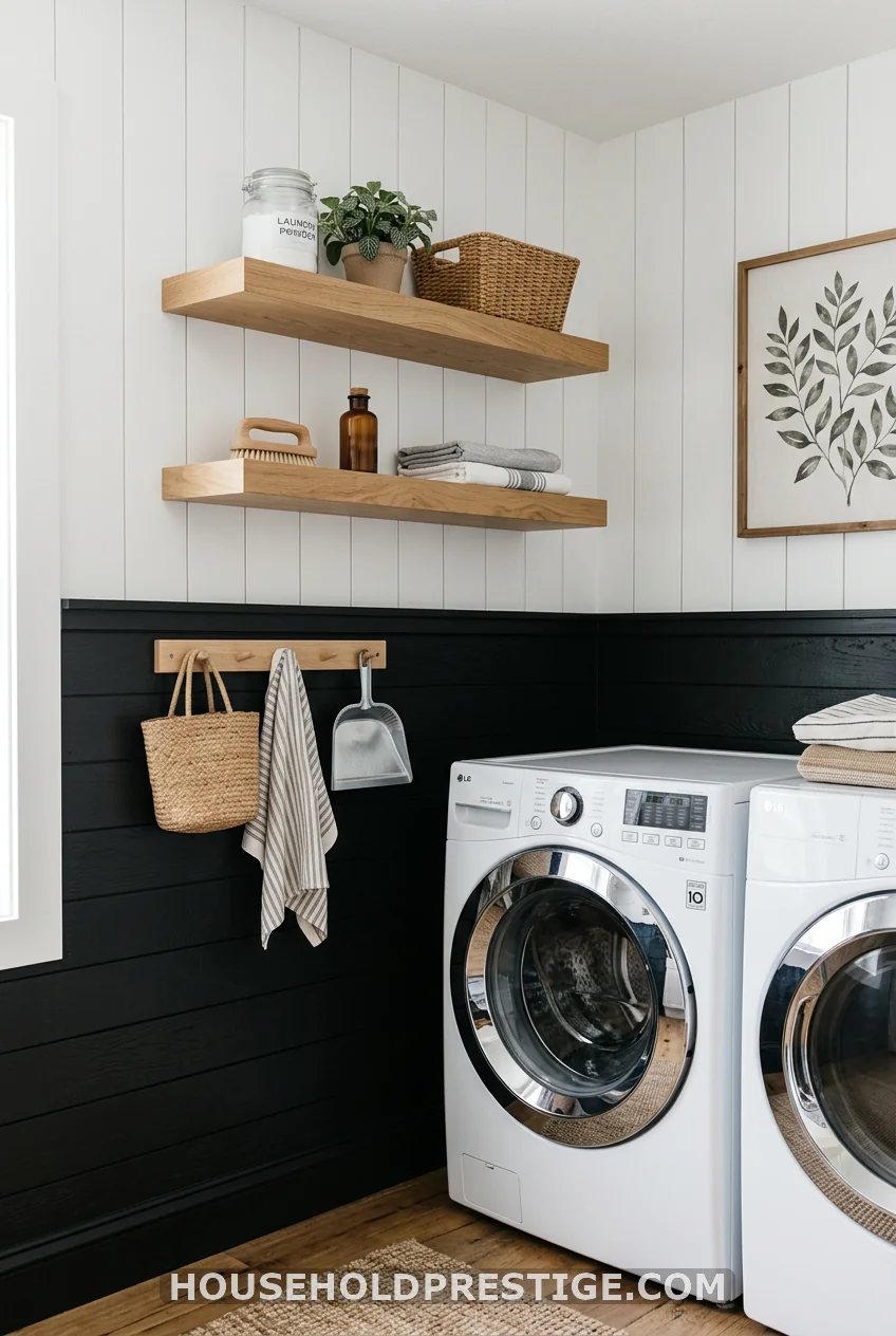 Vertical Shiplap, Painted Two Ways