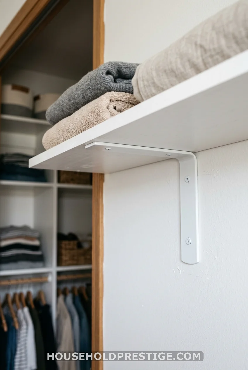 Reinforce Long Shelf Spans to Prevent Sagging