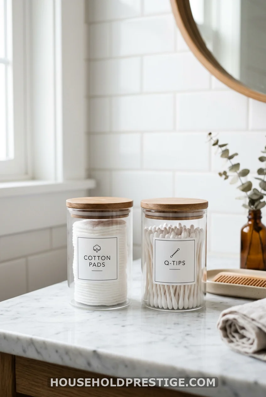Label Clear Canisters