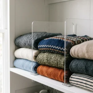 closet shelf organization featured image