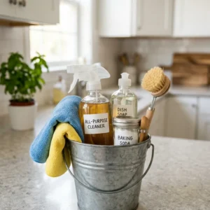 how to deep clean your kitchen featured image