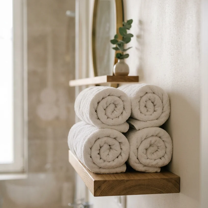 13 Creative Small Bathroom Shelf Decor Ideas for a Tiny Space