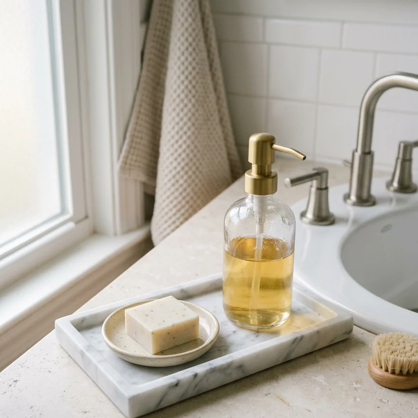 19 Stylish Small Bathroom Sink Decor Ideas for Tiny Counters