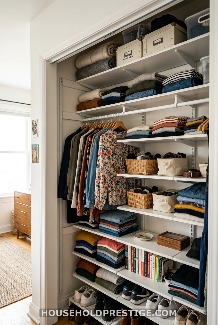 Install Adjustable Shelving Instead of Fixed Wire