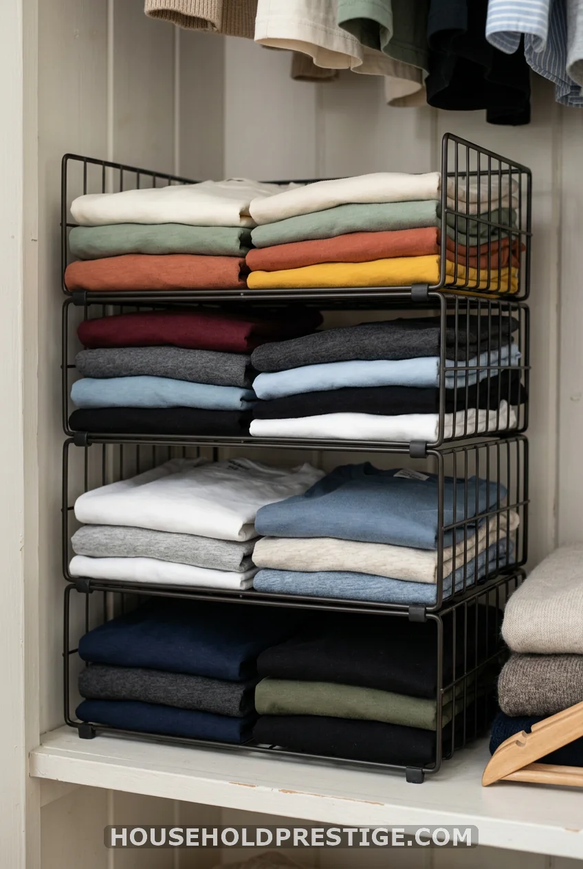 Use Vertical Risers to Double Every Shelf