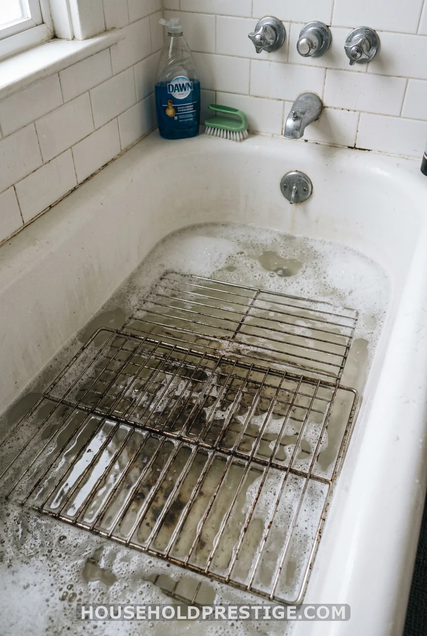 Step 4: Let It Sit Overnight (Meanwhile, Soak the Racks)