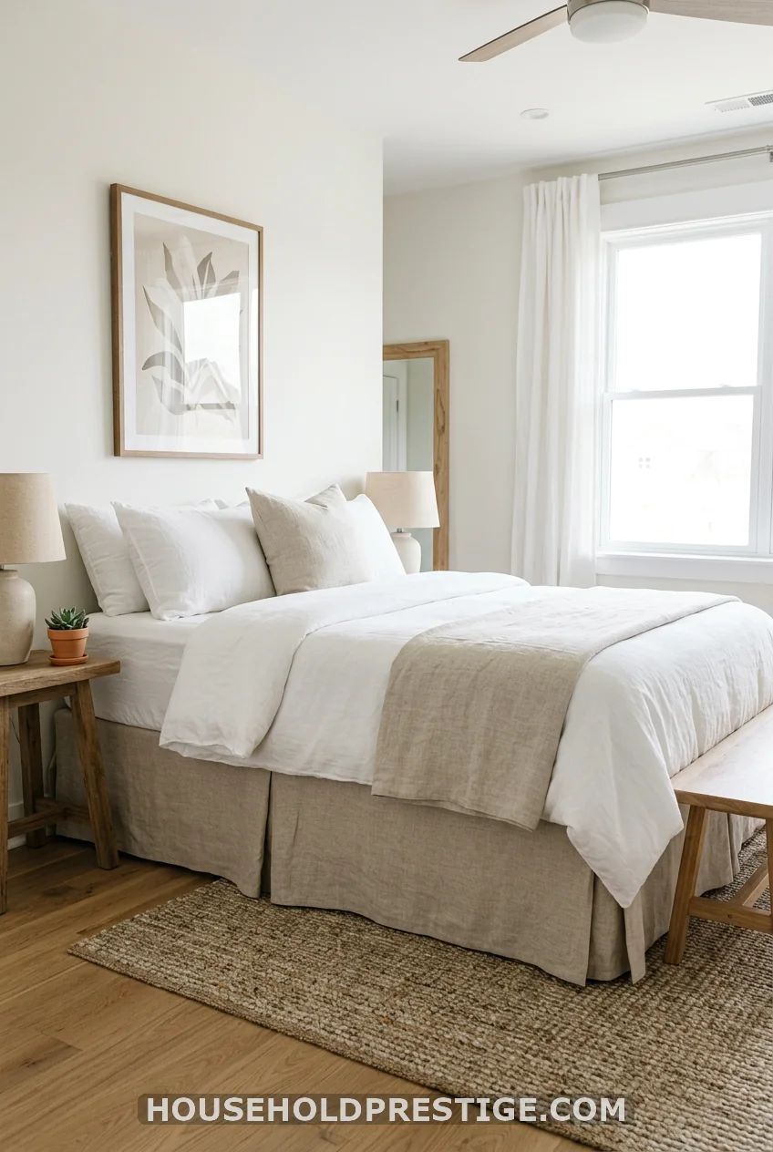 A Bed Skirt Over Ordinary Boxes