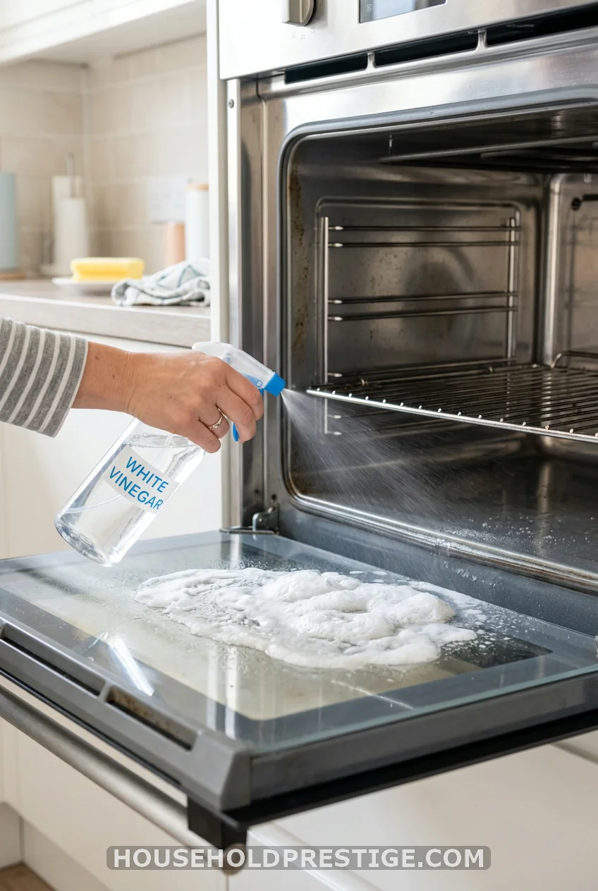 Step 6: Spray with Vinegar and Wipe Again