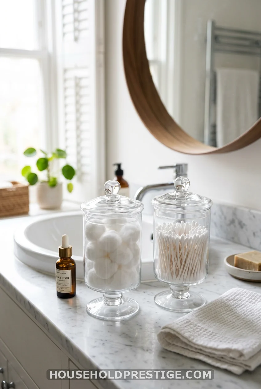 Apothecary Jars for Small Essentials