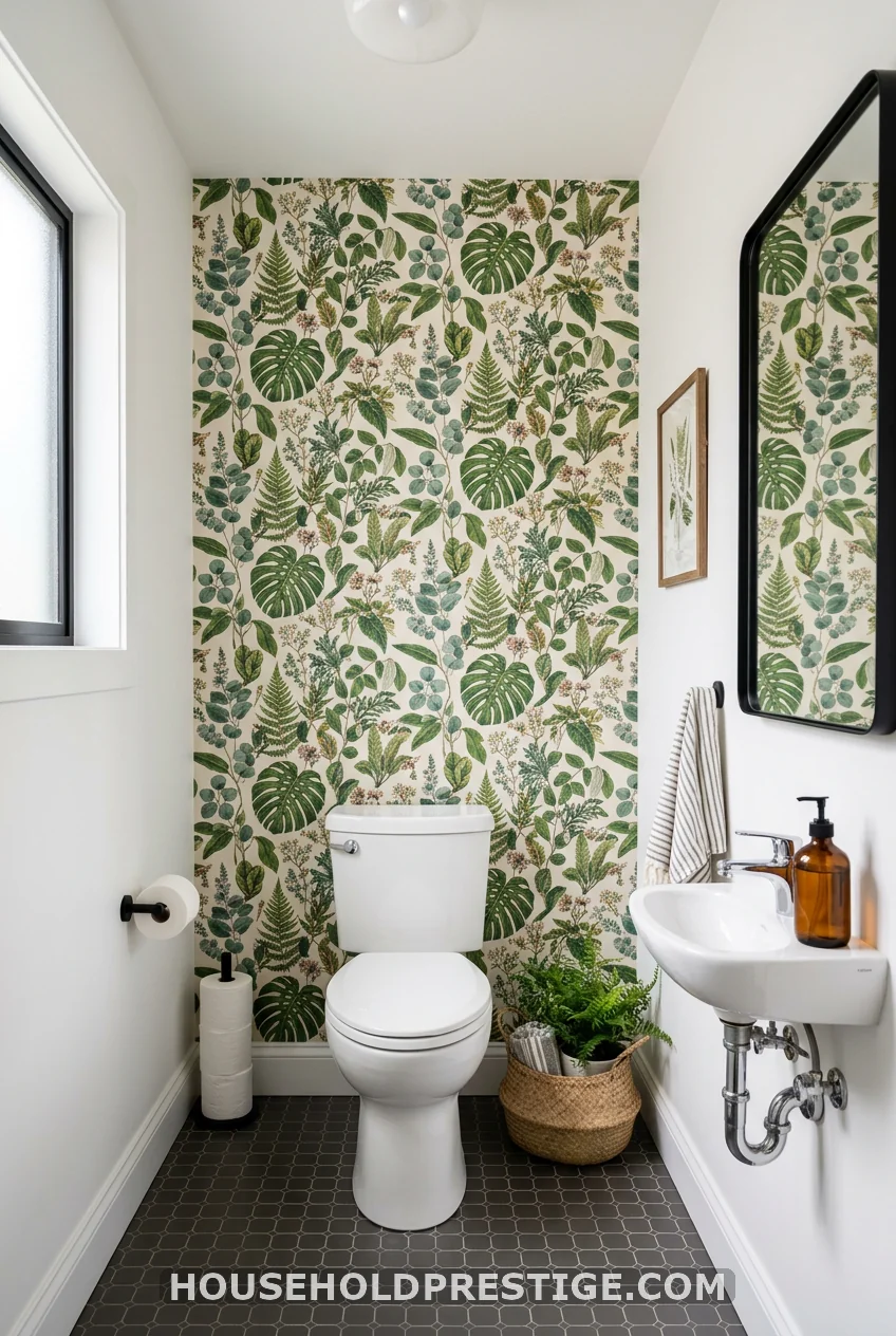 Go Bold With Wallpaper on One Accent Wall