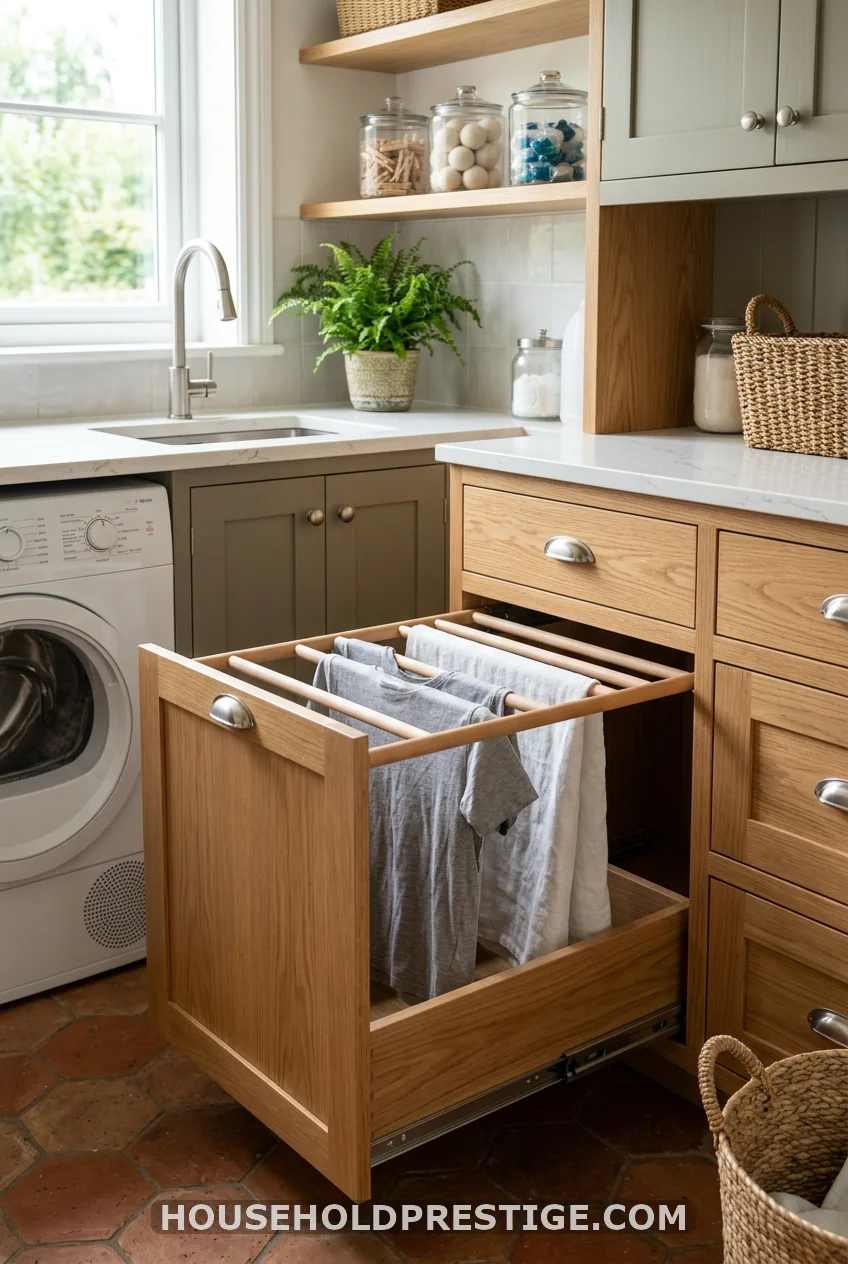 The Built-In Cabinet Pull-Out Rack