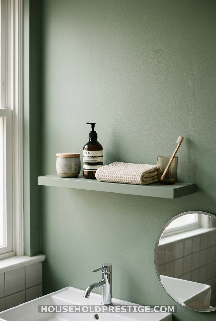 Match the Shelf to Your Wall Color