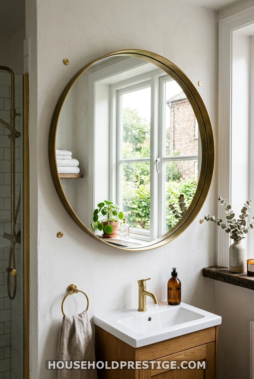 Hang a Statement Mirror Instead of Art