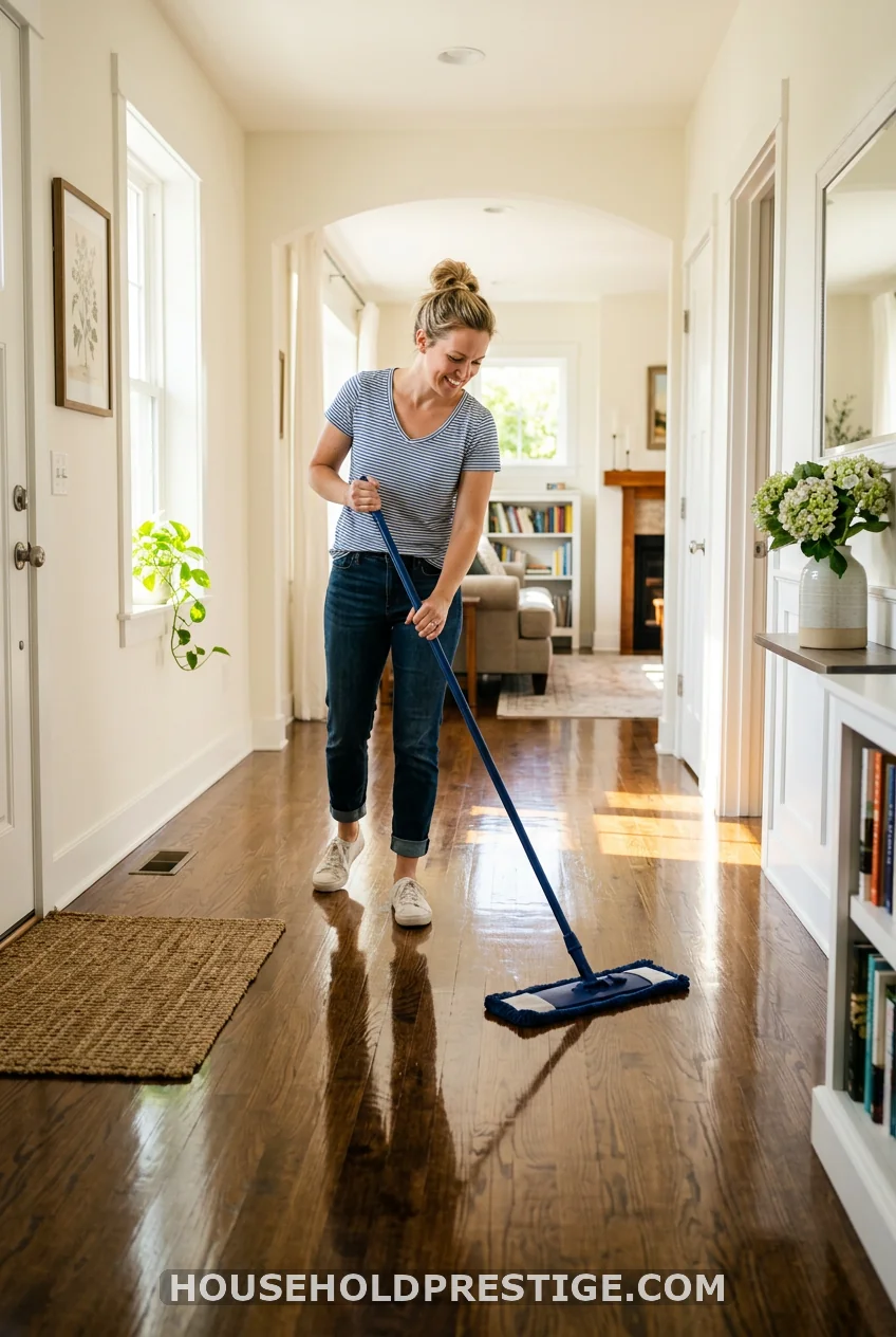 Step 7: Clean All Floors Last
