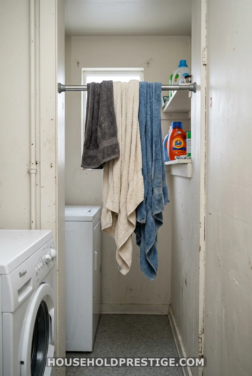 The Tension Rod Between Two Walls