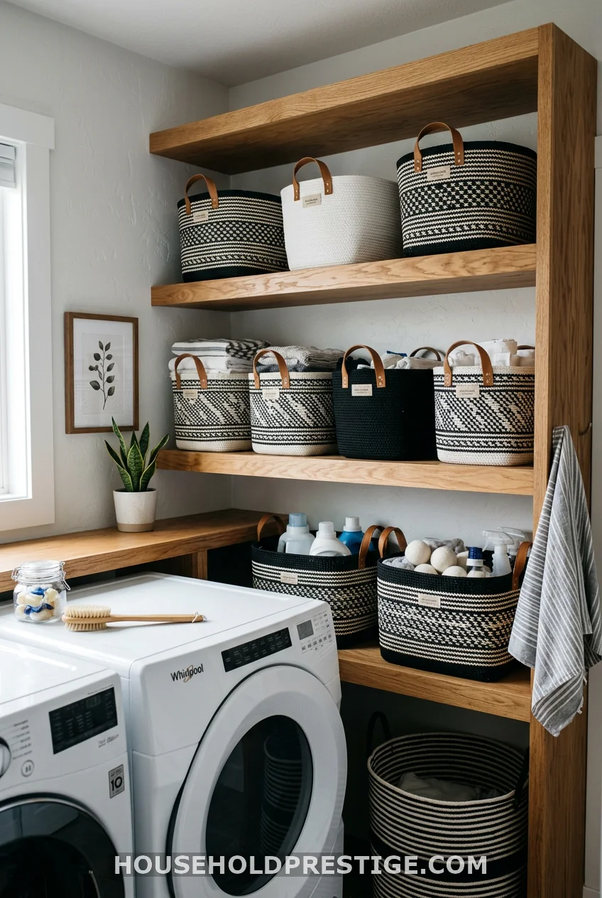 Baskets and Bins That Match the Scheme