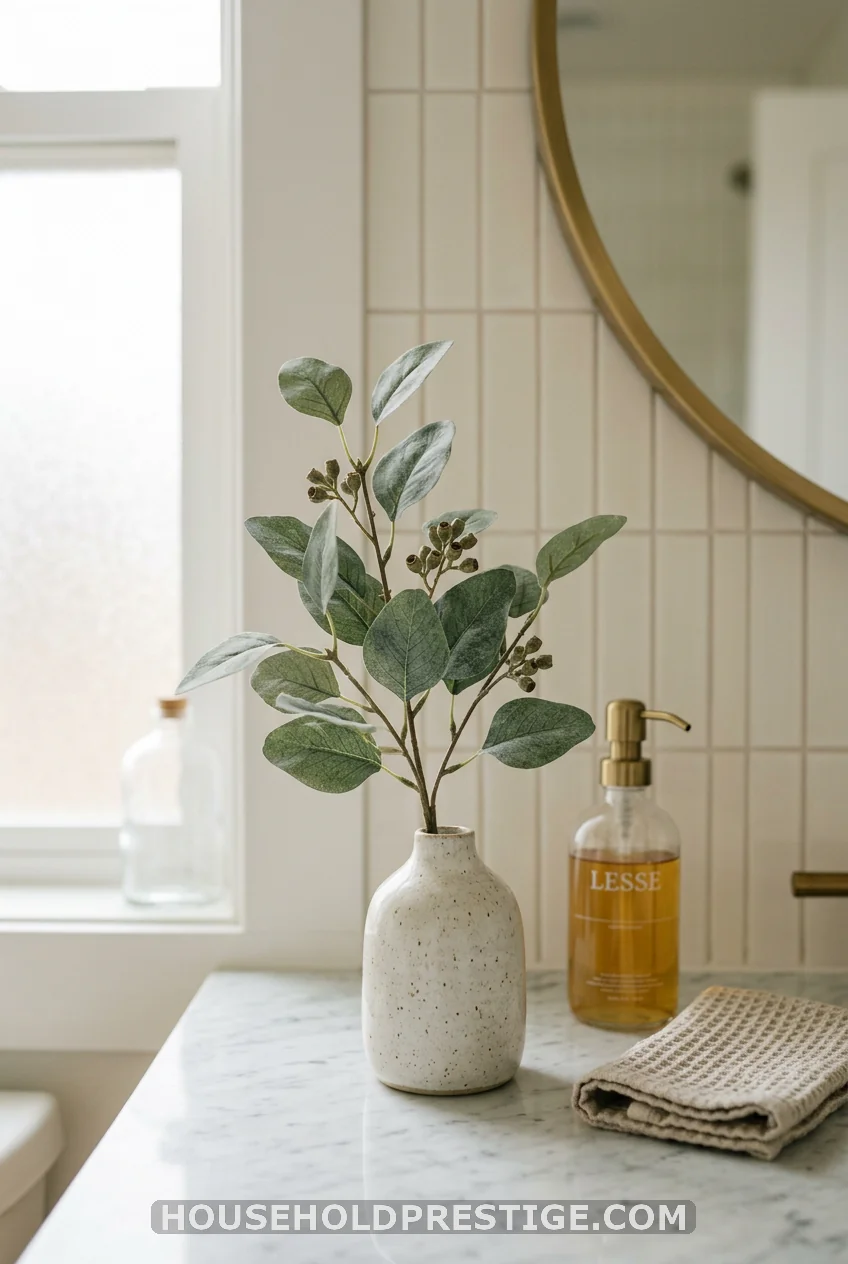 Style One Faux Eucalyptus Stem