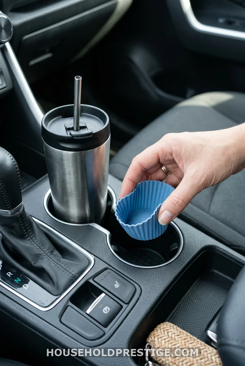Line Cup Holders With Silicone Cupcake Liners