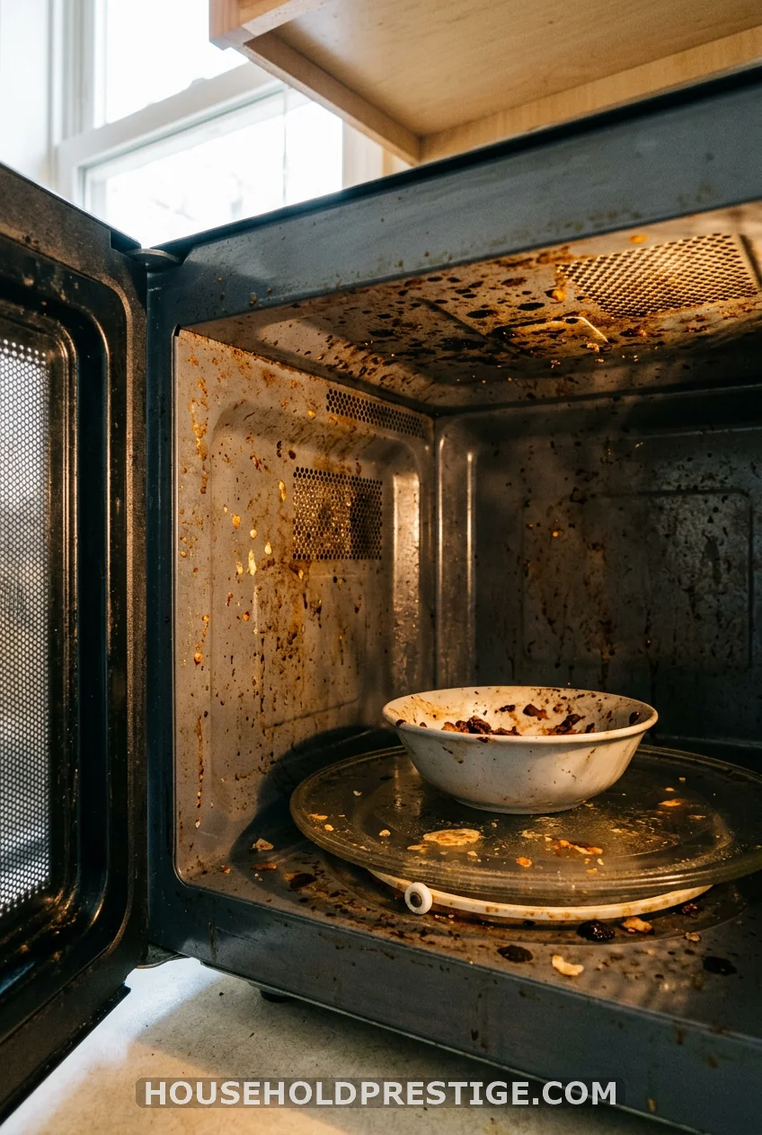 Why Your Microwave Gets Gross So Fast