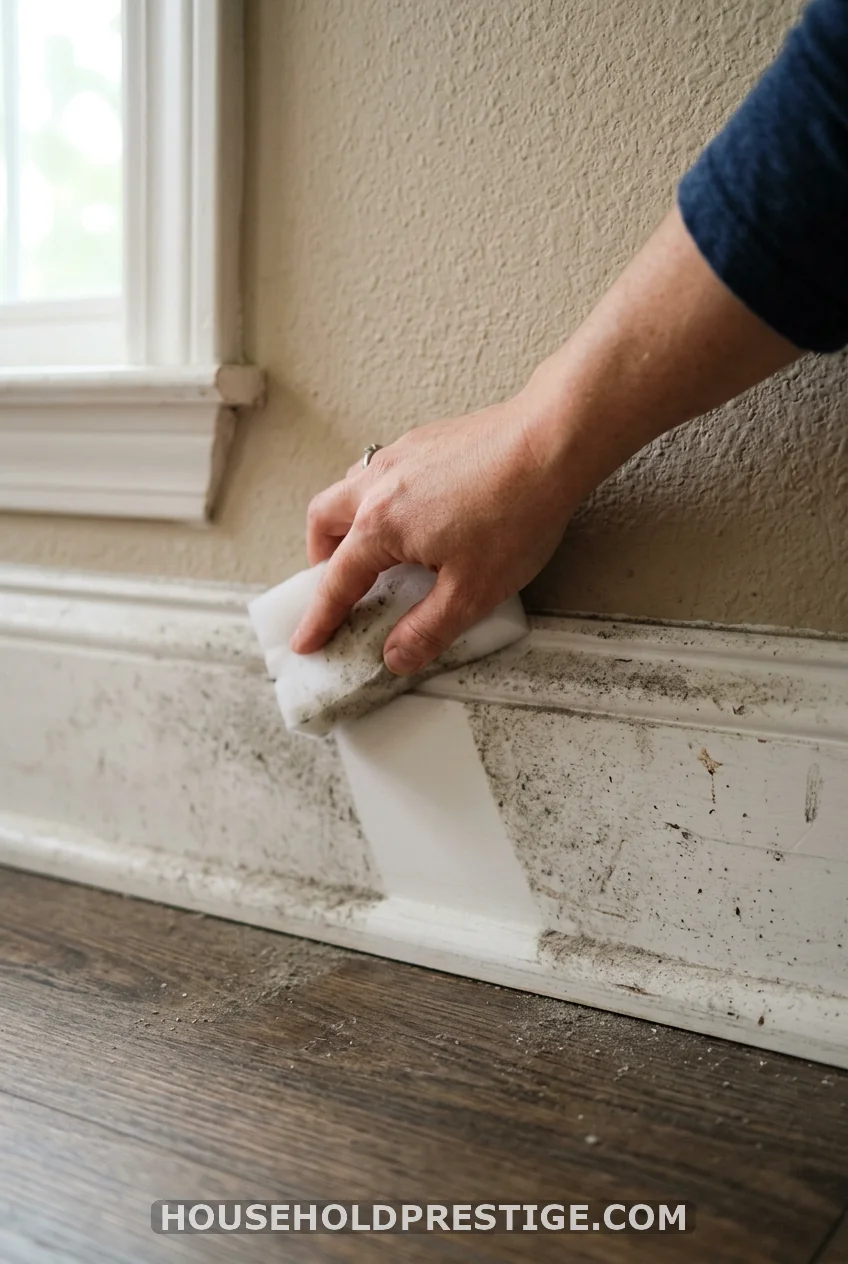 Step 3: Wipe With A Sponge Or Magic Eraser