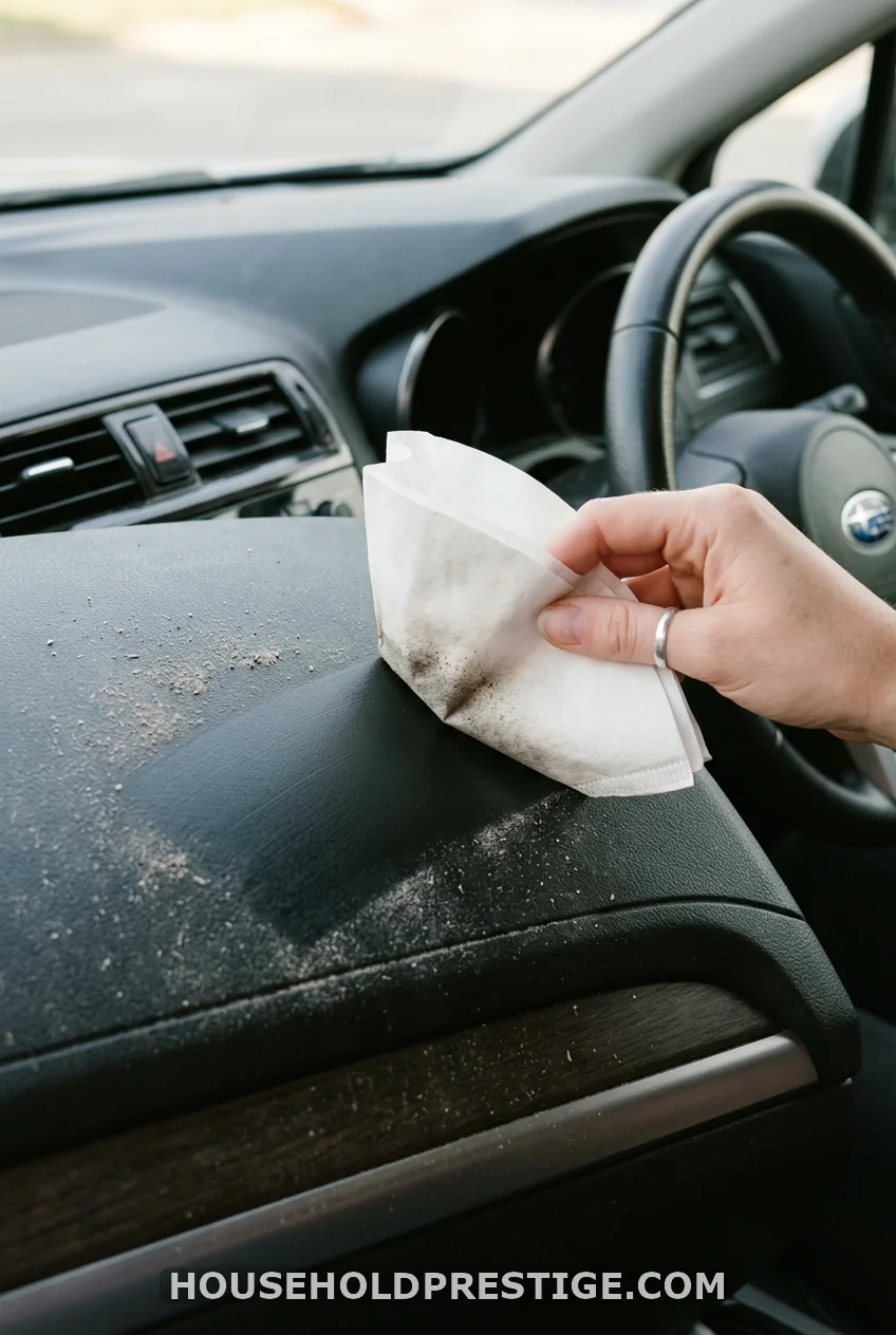 Dust Tight Spots With a Coffee Filter