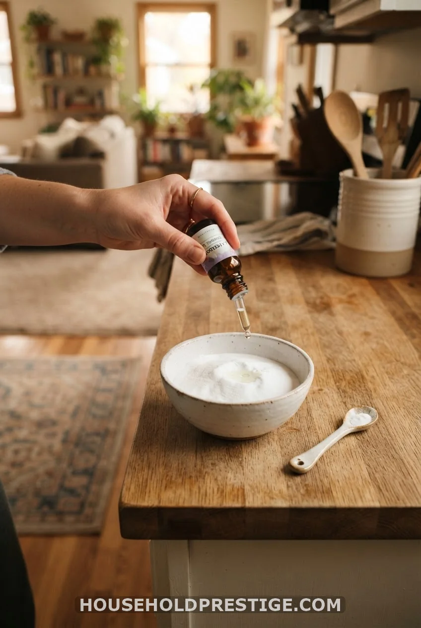 Freshen With Baking Soda and a Few Drops of Essential Oil