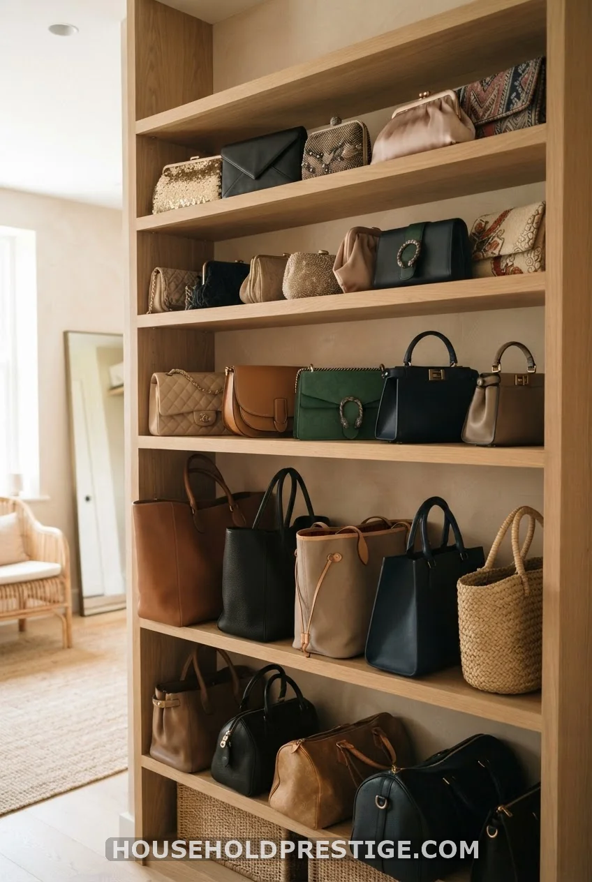 Match Shelf Depth to Bag Size