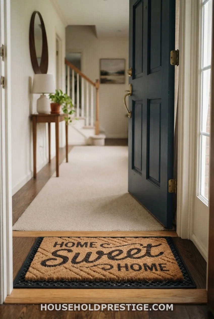Put a Walk-Off Mat at Every Entrance