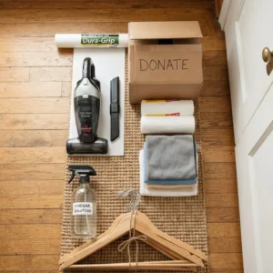 deep clean closet featured image