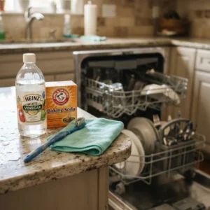 deep clean dishwasher featured image