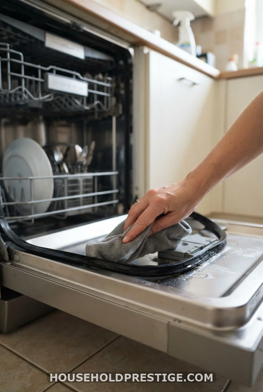 Step 4: Wipe Down the Door Seal