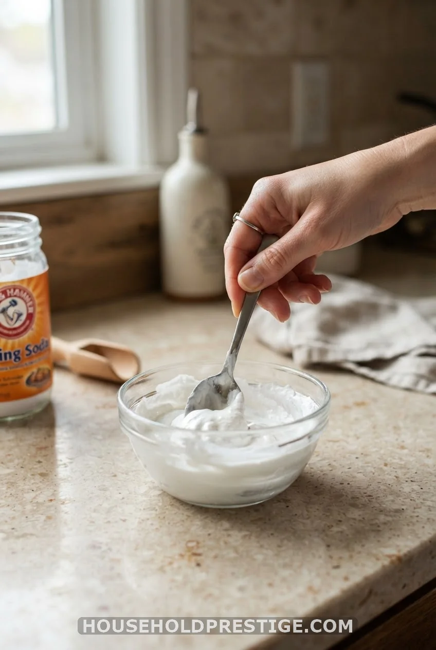 Step 4: Make a Baking Soda Paste for Stuck-On Messes