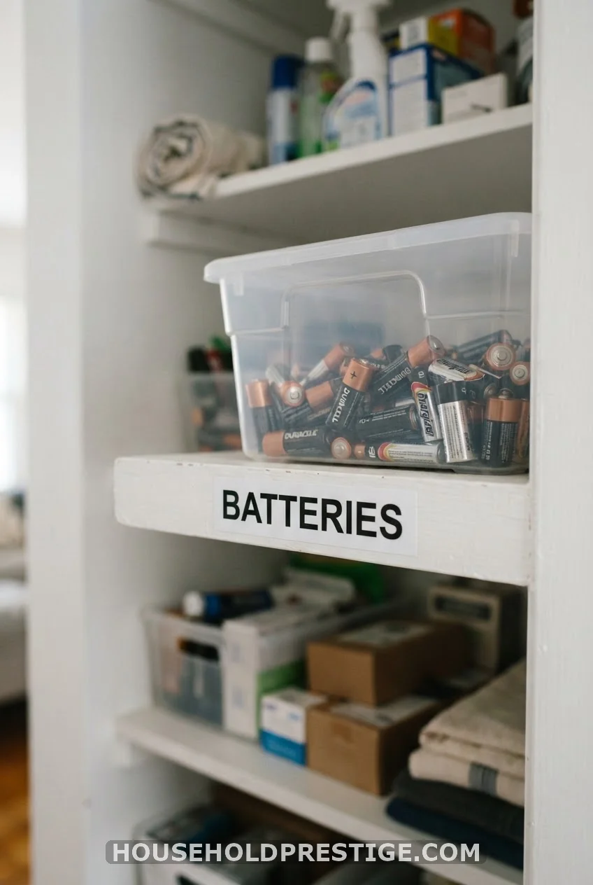 Label the Shelf, Not Just the Bin