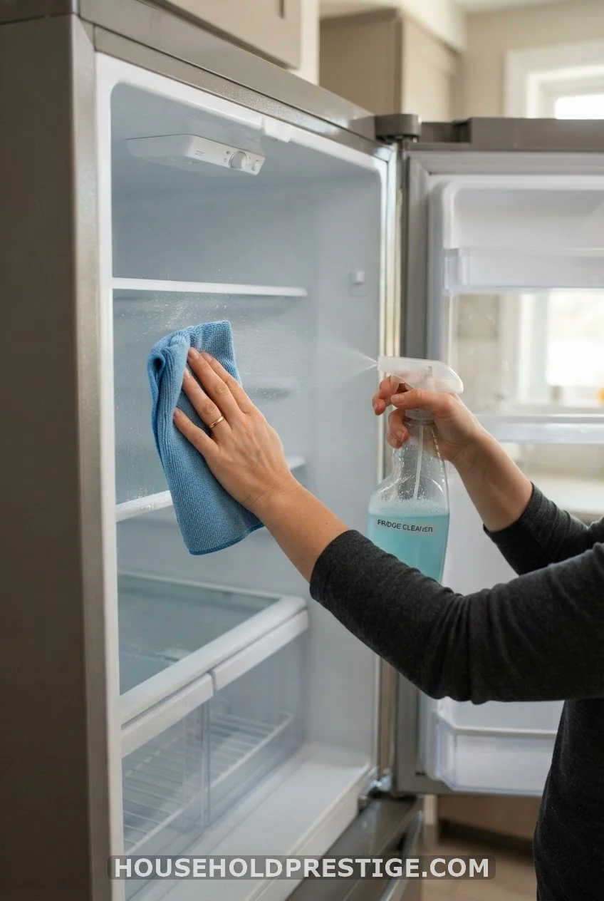 Step 5: Scrub the Interior with Vinegar and Water