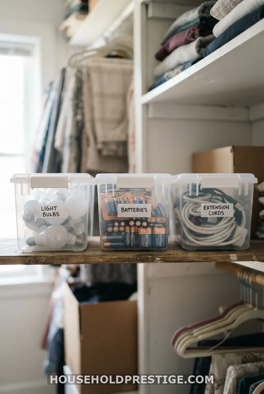 Clear Latching Boxes for Small Stuff