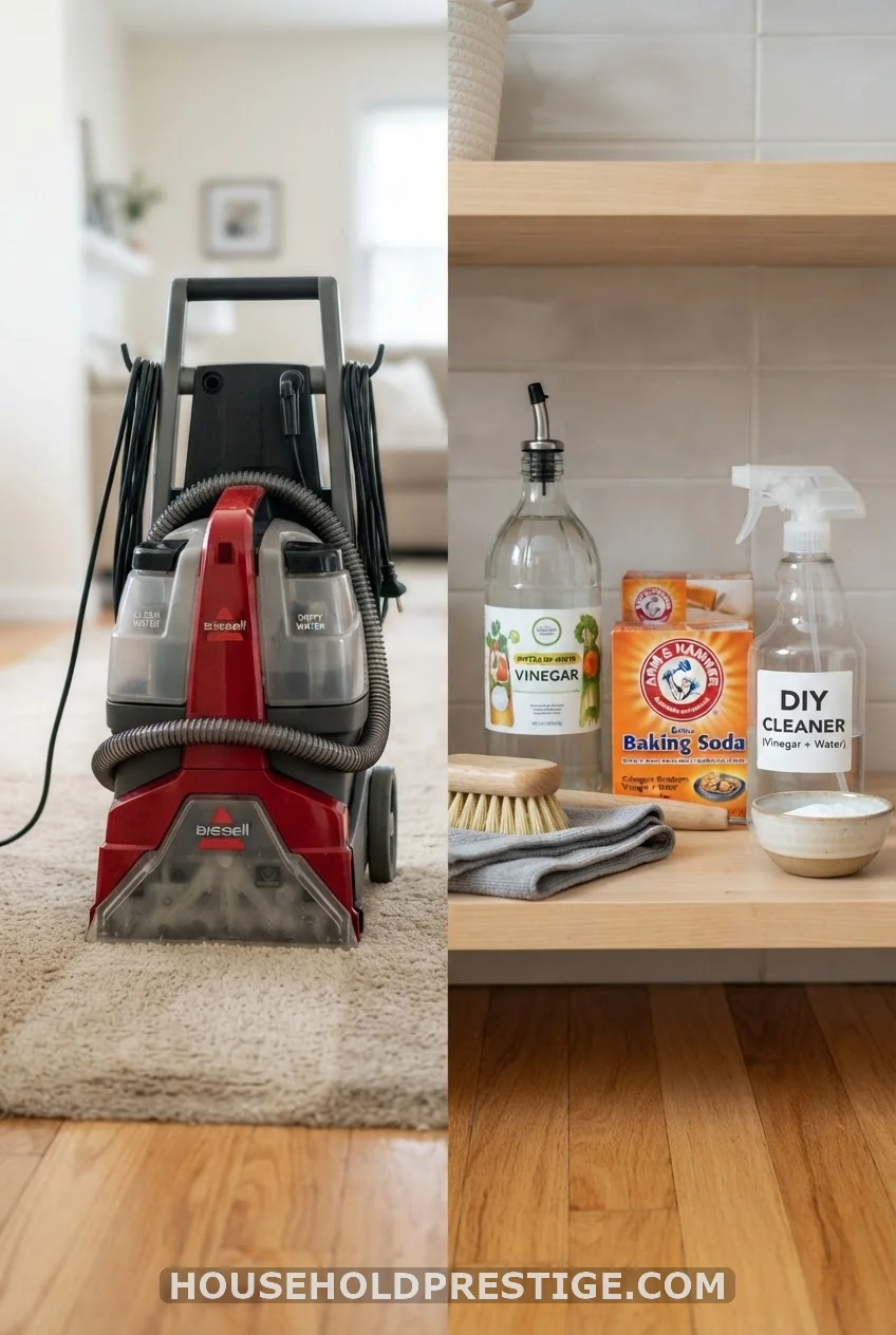 Renting a Steam Cleaner vs Cleaning By Hand: What the Numbers Show