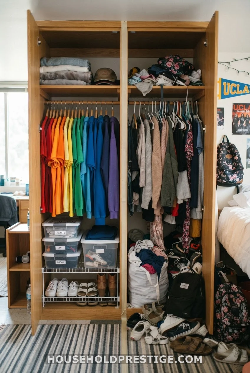 Splitting a Shared Closet Without a Fight