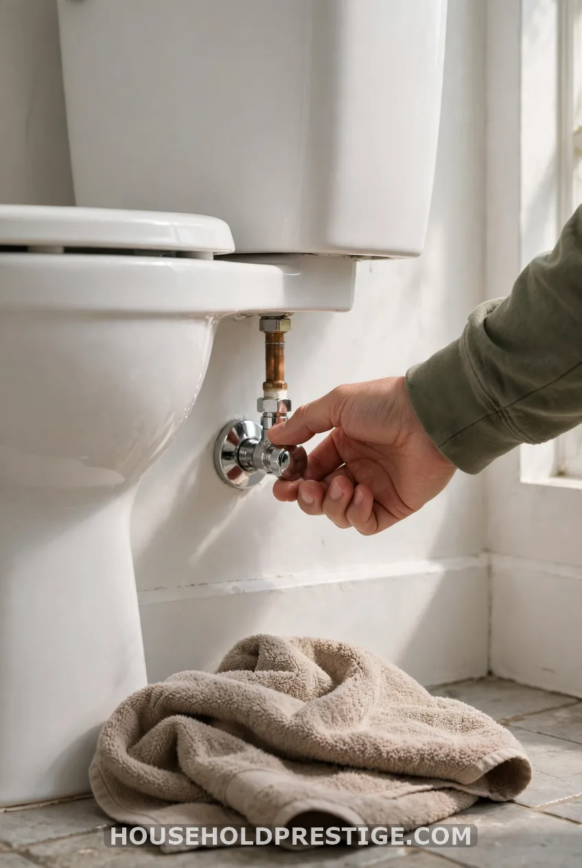 Step 1: Shut Off the Water and Drain the Tank