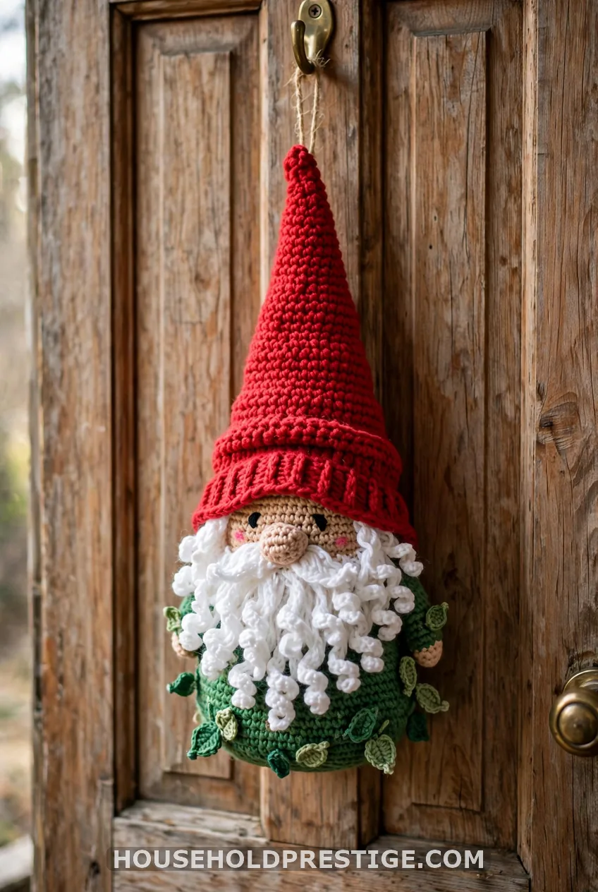 Christmas Gnome Door Hanger