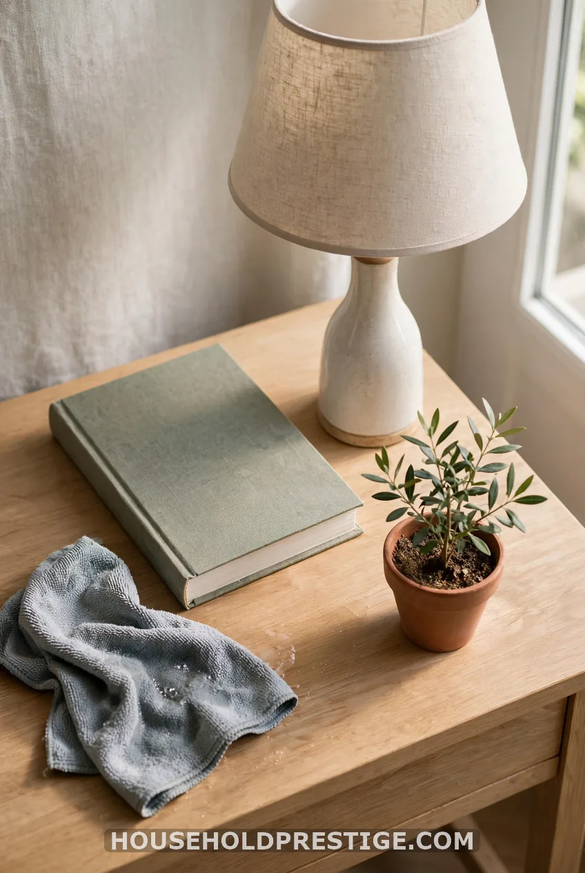Reset the Nightstand, Dresser and Desk (10 minutes)