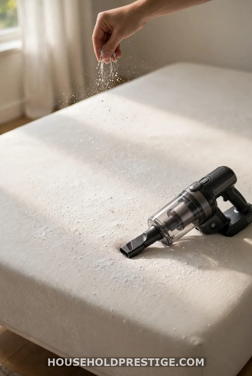 Vacuum and Deodorize the Mattress (15 minutes)
