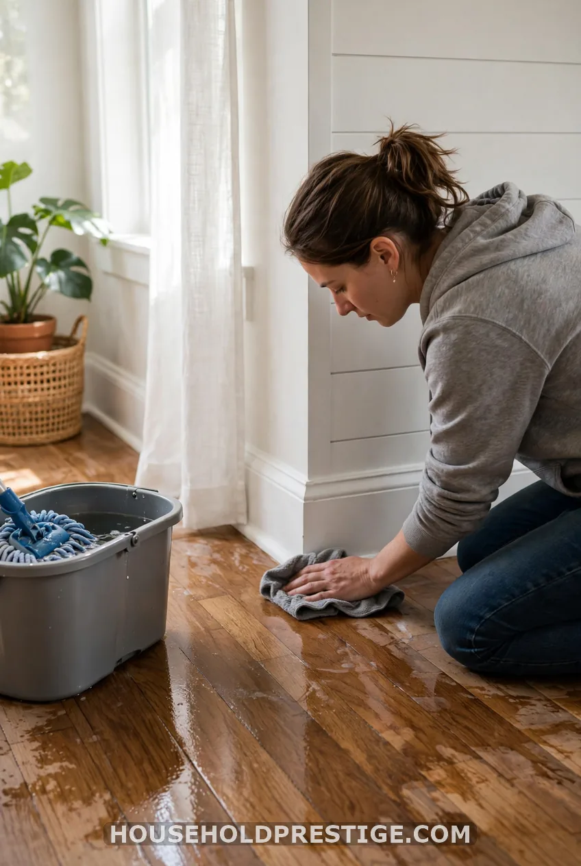 Floors and Baseboards: Finish Low