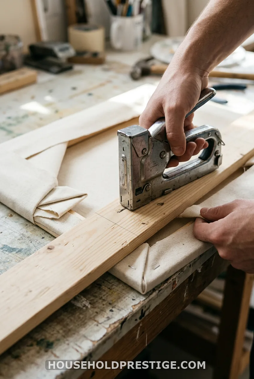 The Canvas Method: Staple, Fold, Finish