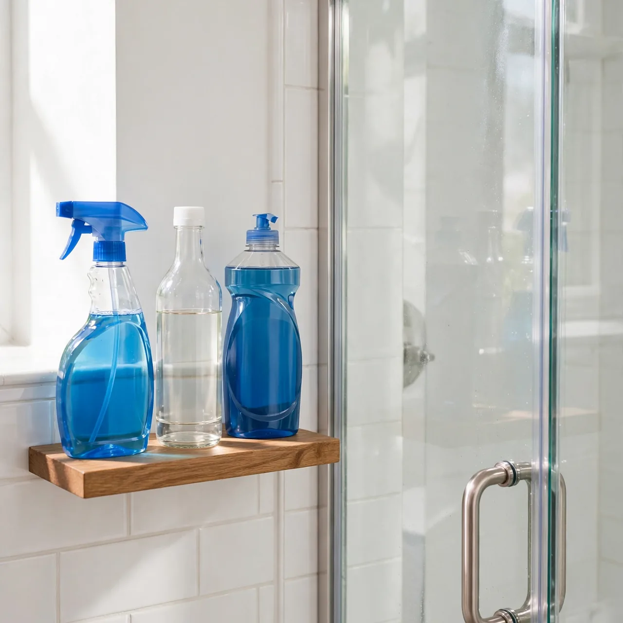 DIY Shower Cleaner: The Dawn + Vinegar Recipe for Soap Scum, Glass & Grout