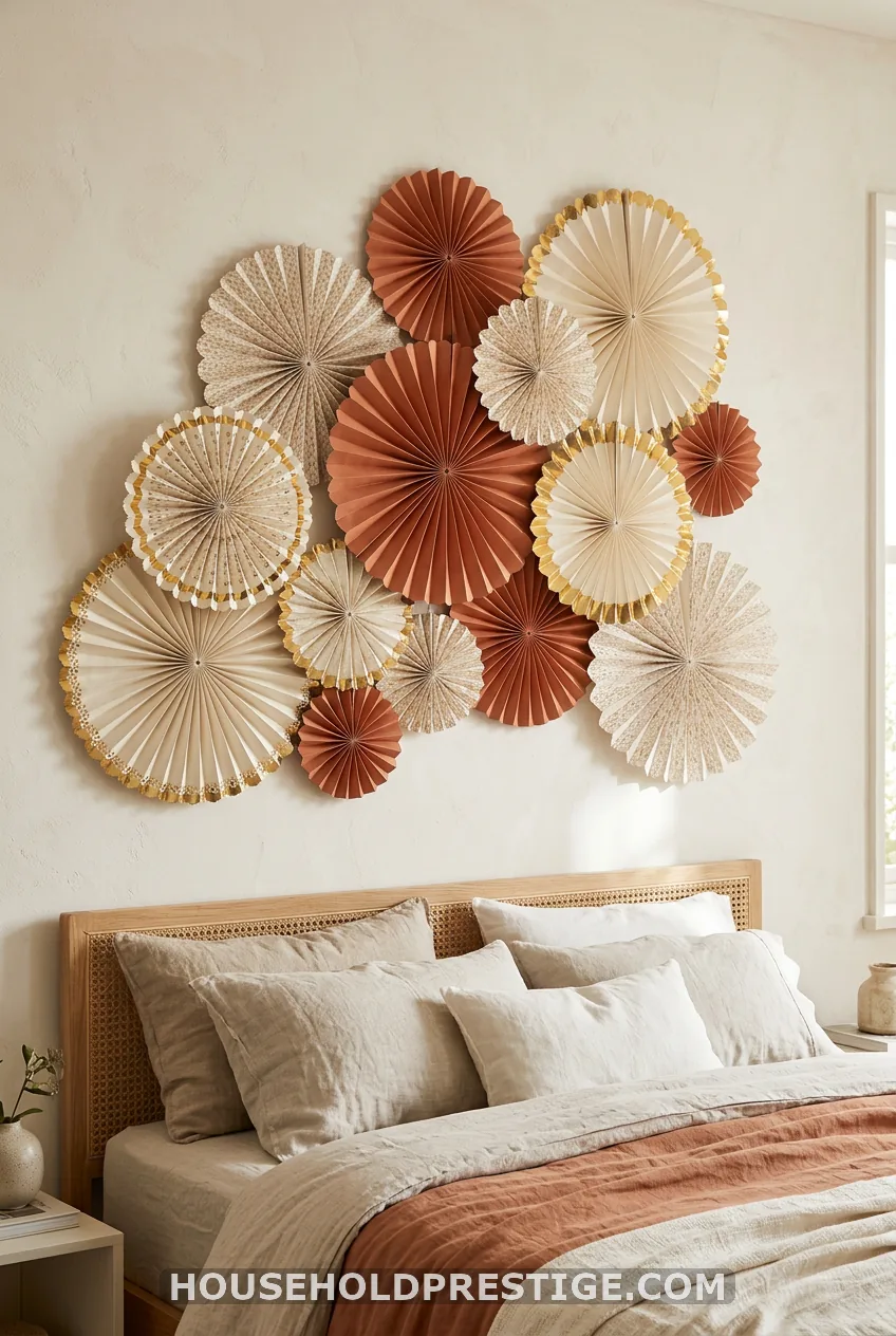 Paper Fan Medallion Cluster (20 minutes)