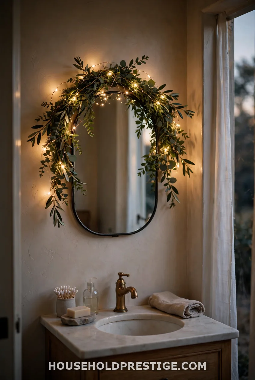 Add Battery Fairy Lights (No Outlet Needed)