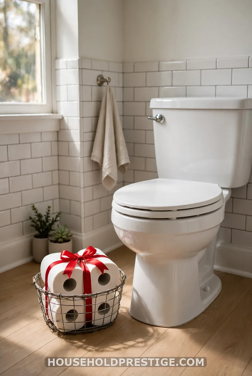 Dress Up the Spare Toilet Paper