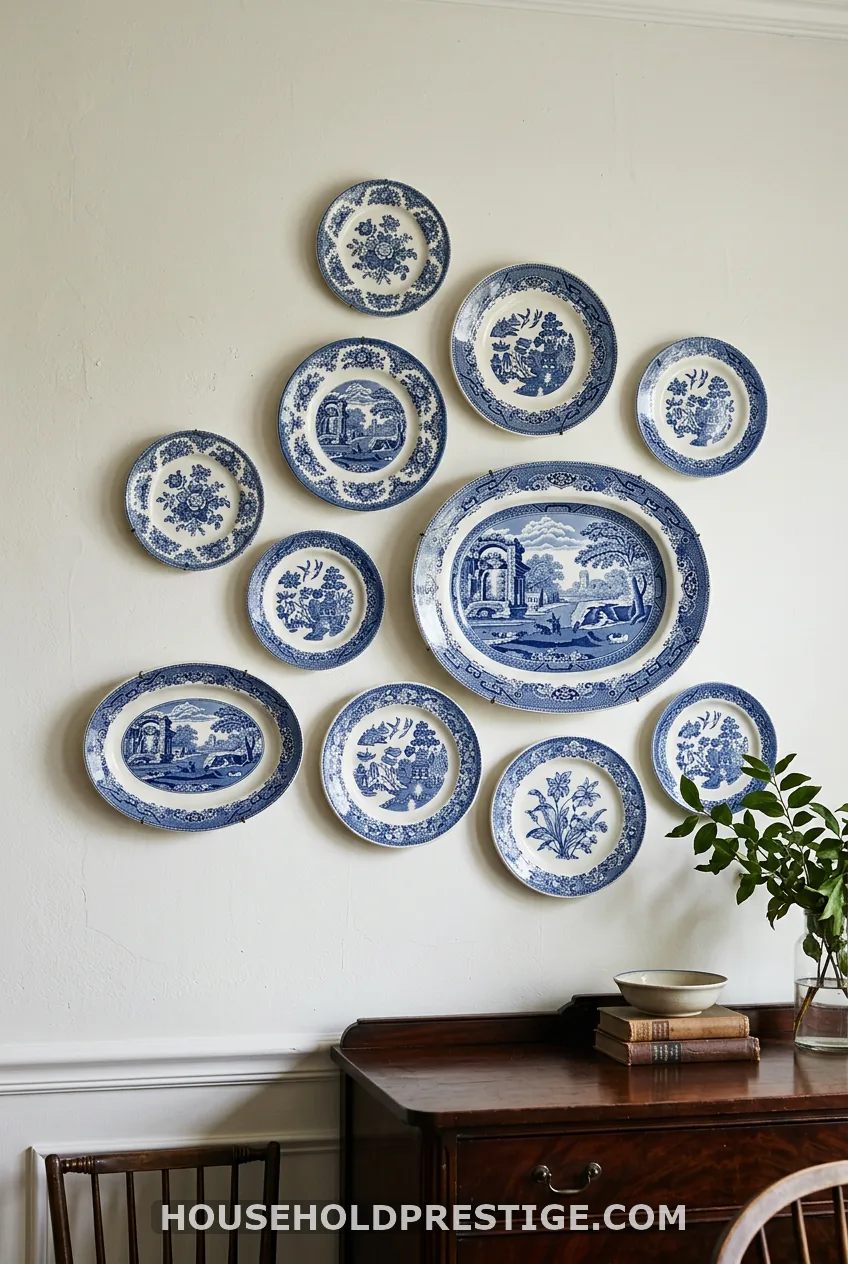 The Blue-and-White Dining Cluster