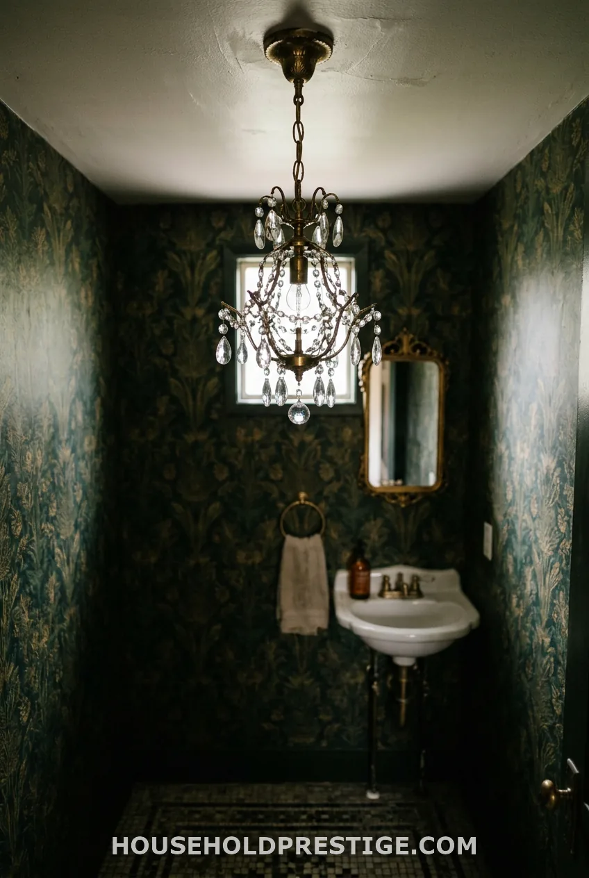 Hang a Mini Chandelier