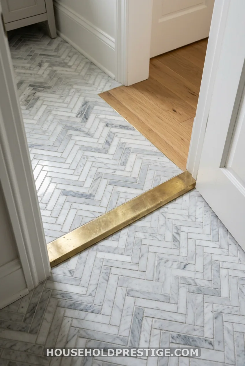 Anchor the Floor With Marble Mosaic